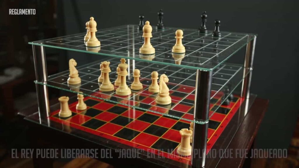 ajedrez 3d tridimensional