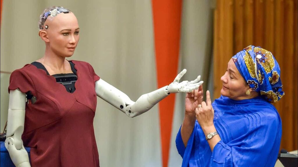 sophia, ell robot humanoide con nacionalidad saudí