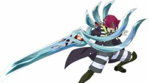rio con su kagune tipo koukaku