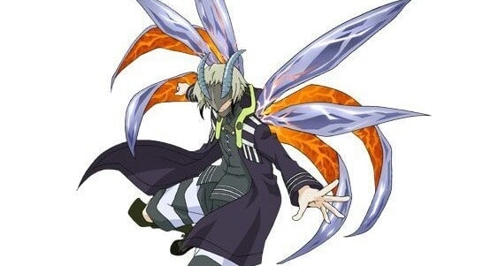 rio con su kagune de los personajes tipo ukaku en tokyo ghoul