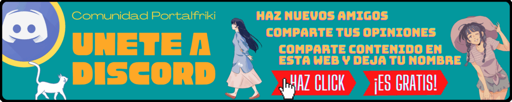banner discord para el blog portal friki de anime y tecnología