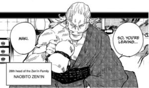 naobito zenin personaje de jujutsu kaisen