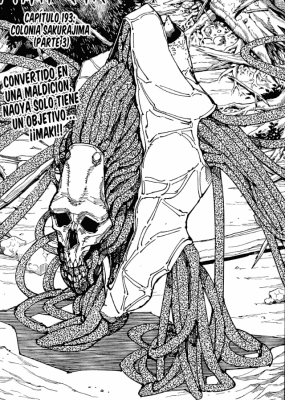 naoya transformado en maldicion jujutsu kaisen