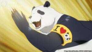 panda en el test de personalidad jujutsu kaisen