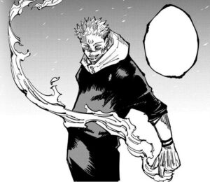 sukuna con 15 dedos personaje de jujutsu kaisen