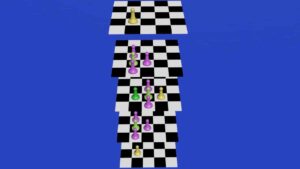 total movimientos de un peon en ajedrez 3d