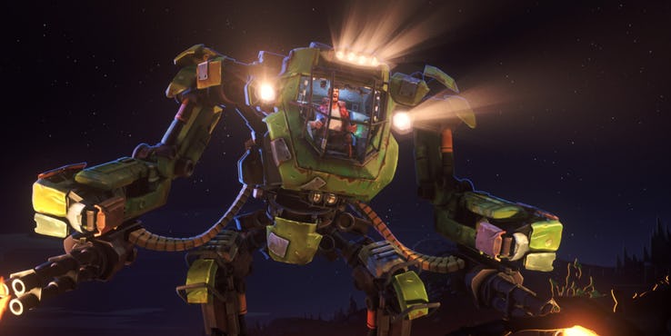 trajes, cuarto capítulo de love death and robots