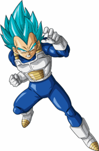 vegetta ssj blue, de los luchadores con más poder de su universo