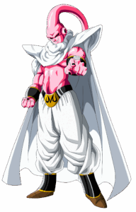 super boo, con piccolo trunks y gotens absorvidos