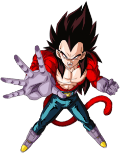 vegeta ssj4, ranking personajes poderosos dragon ball