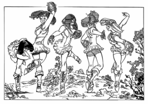 diane bailando para aumentar su poder