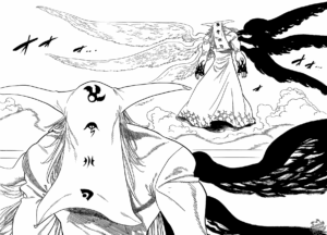 mael y estarossa mitad angel y mitad demonio