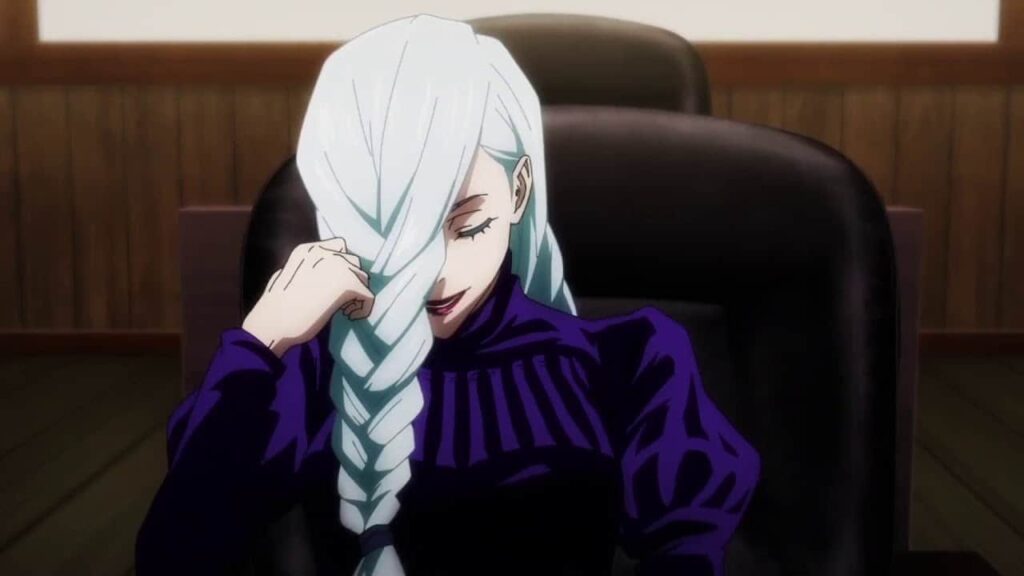 mei mei en el test de personalidad jujutsu kaisen