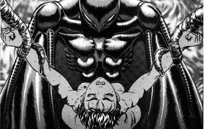 griffith antagonista hijo de puta viola a casca