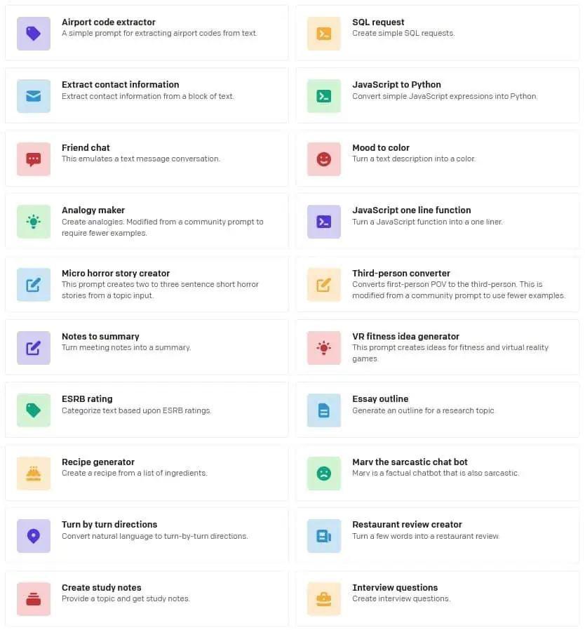 habilidades de la inteligencia artificial gtp3