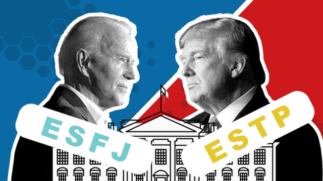 16 personalidades mbti en la política: trump vs biden