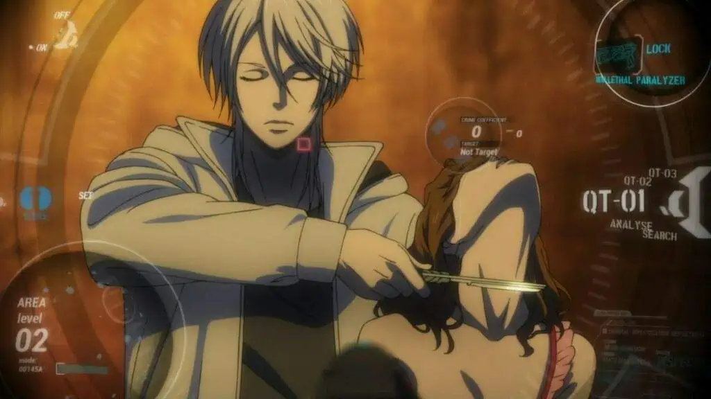 criminal asintomático en psycho pass