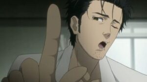 entp rintaro okabe protagonista de steins gate