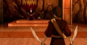 zuko contra su padre