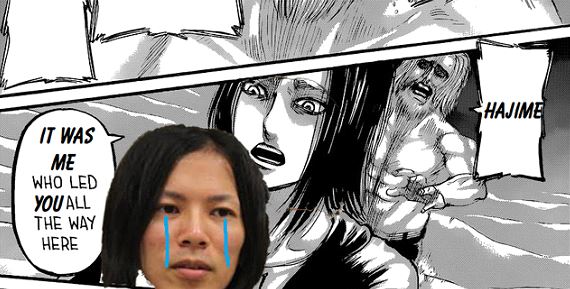 attack on titan y el destino