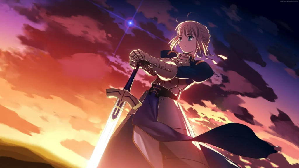 arturia pendragon de fate stay night y fate zero