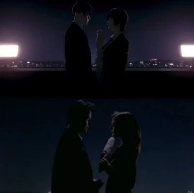 otra referencia en el opening de chainsaw man a la película constantine