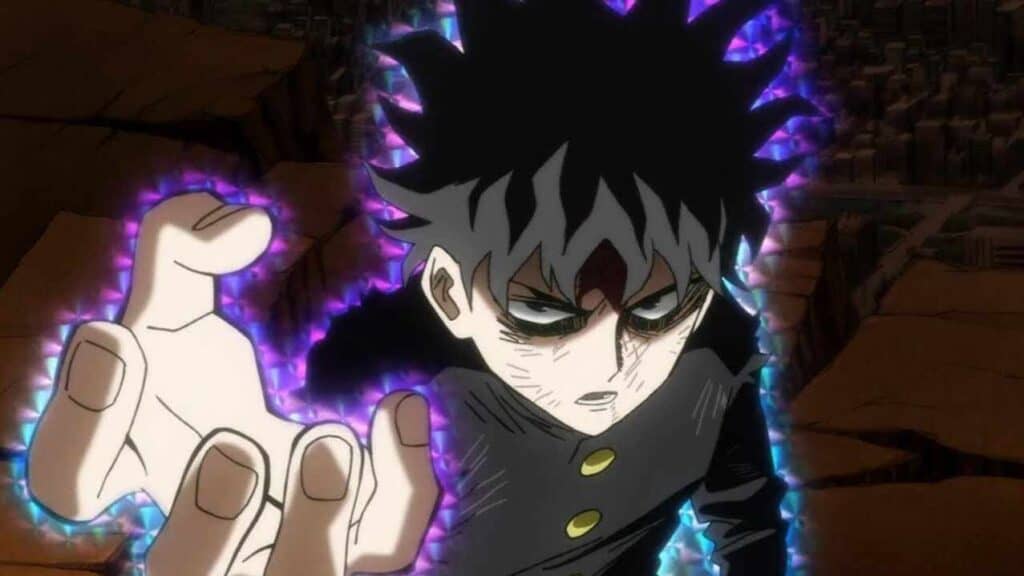 mob de mob psycho 100 en nueva tercera temporada del anime