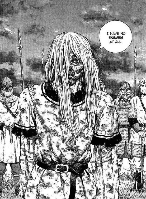 vinland manga no tengo enemigos en el mundo