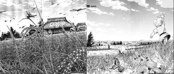 vinland saga manga arco de redención en el campo