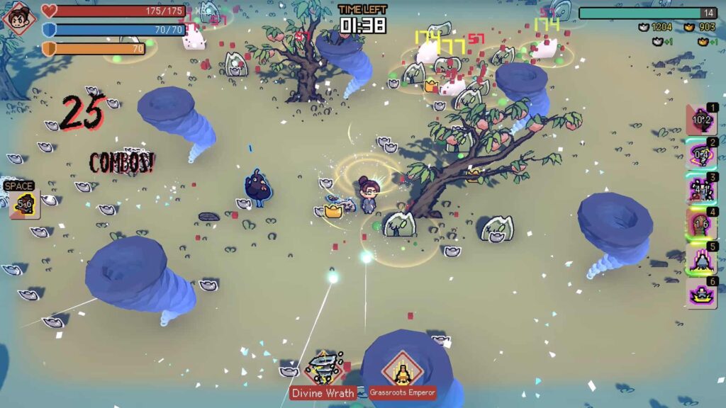 noobs want to live videojuego bullet hell inverso muy original