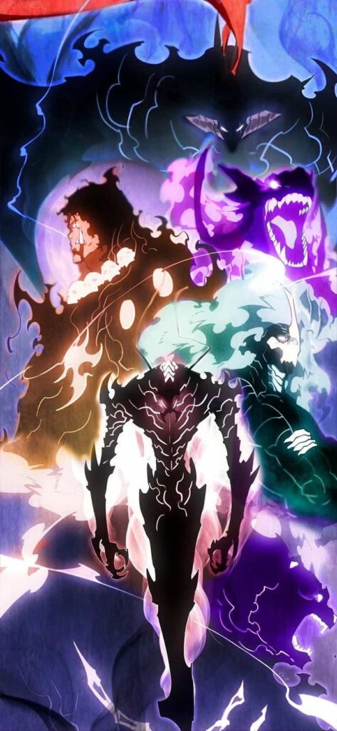 ejercito de Sung Jin-Woo del manhwa solo leveling