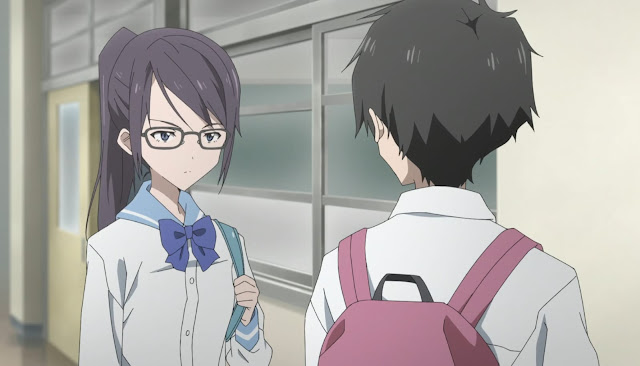 Kazune habla con Koyomi