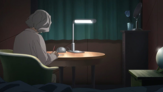 Kazune del mundo1 escribe carta a Kazune del mundo2