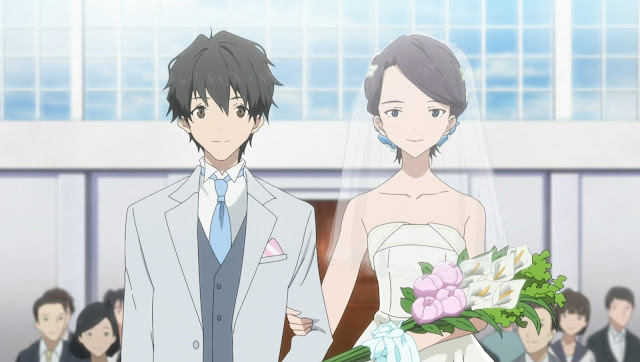 Boda de Koyomi y Kazune